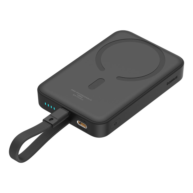 Baseus Magnetic Mini 10K 20W Wireless Charging Power Bank with Charging Cable