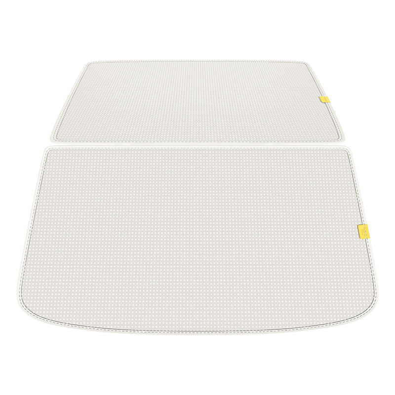 Baseus T-Space Series Car Skylight Sunshade For Tesla Model 3 Double Layer Version Moon White