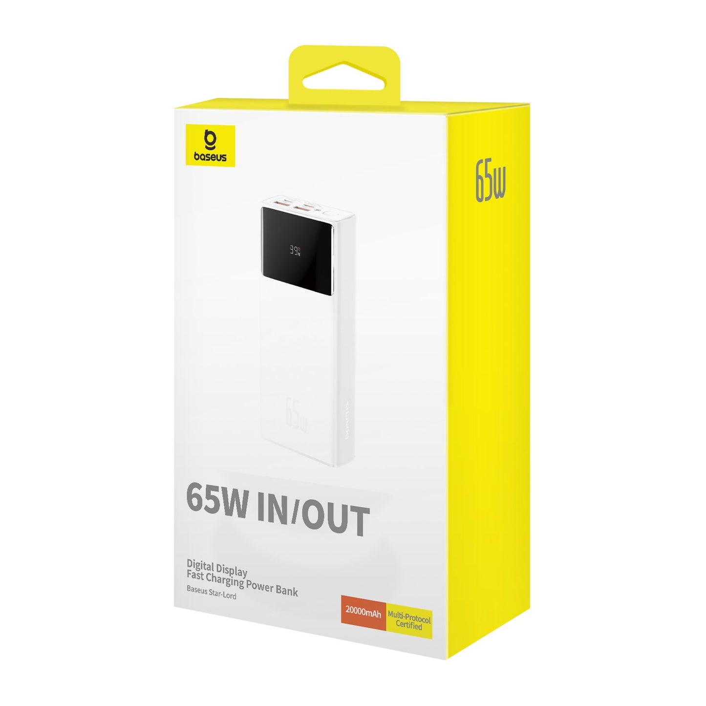 Baseus Star-Lord 20K 65W 4-Port Power Bank with Digital Display