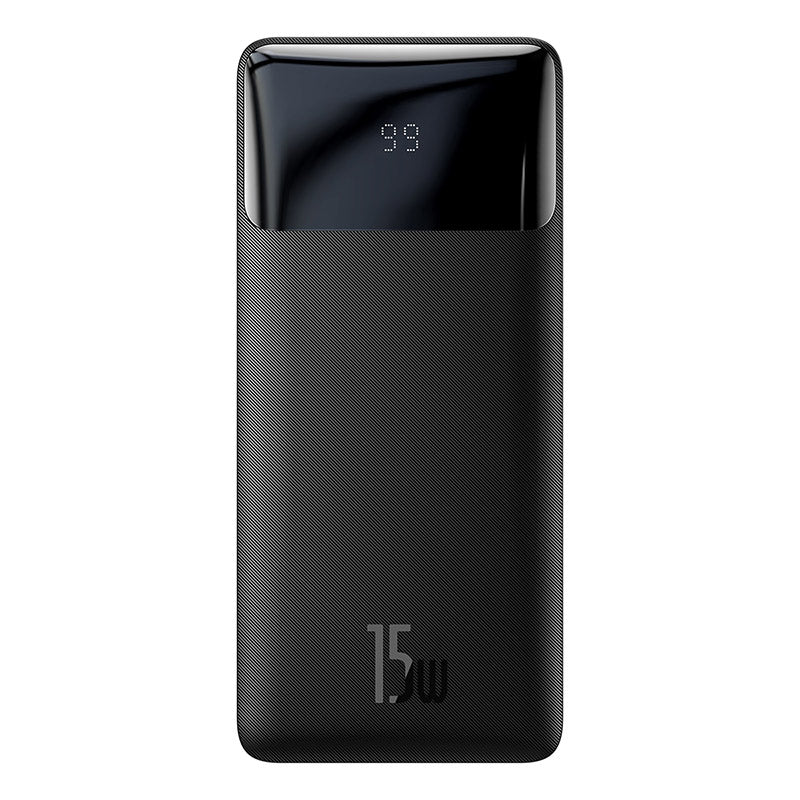 Baseus Bipow 30K 15W 4-Port Power Bank with Digital Display (Black)
