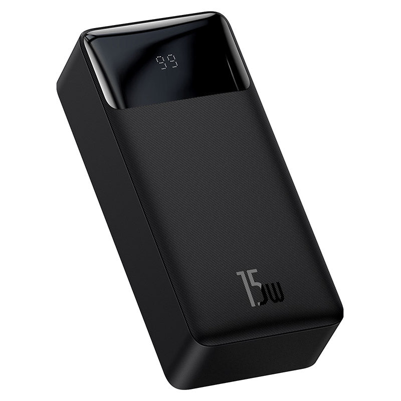 Baseus Bipow 30K 15W 4-Port Power Bank with Digital Display (Black)