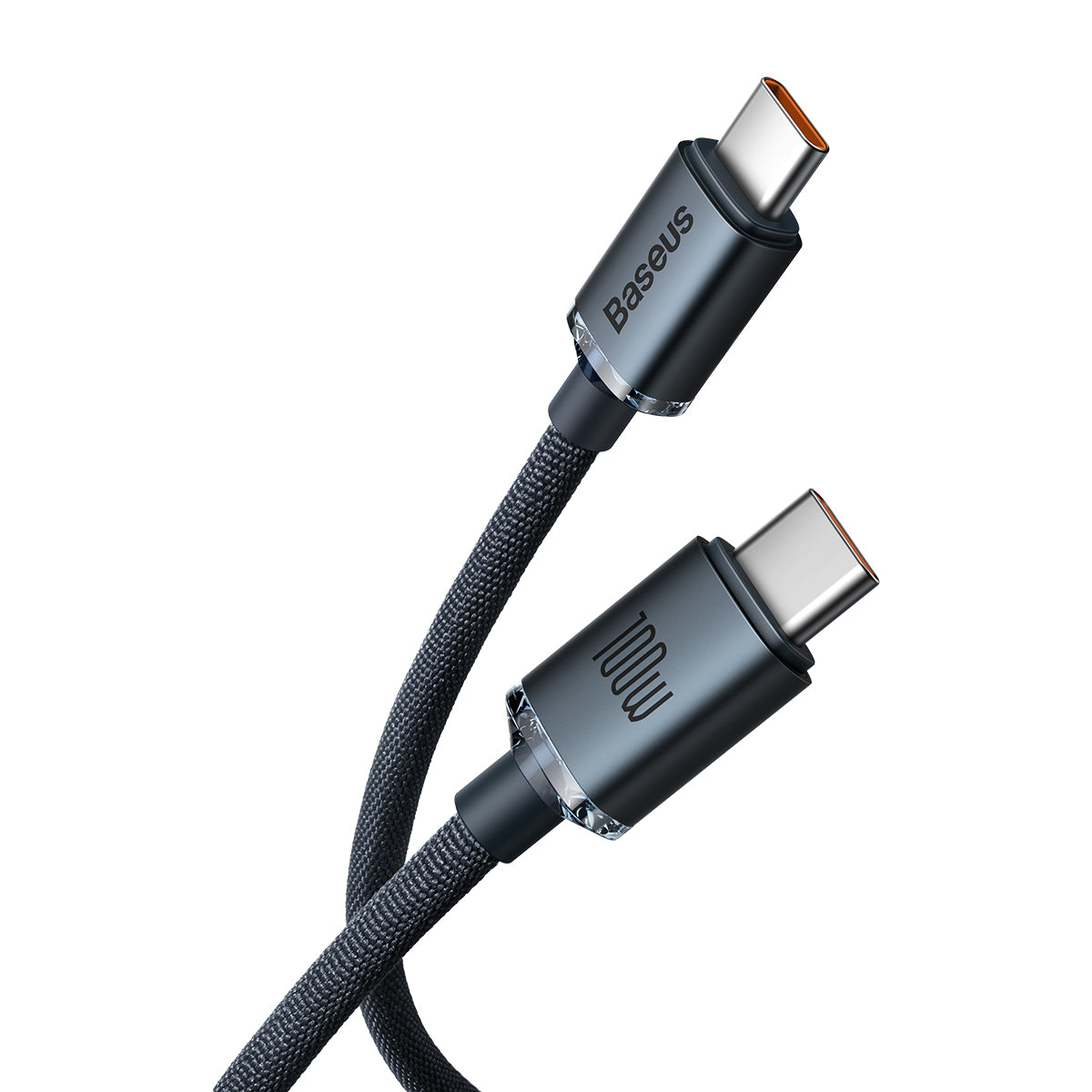 Baseus Crystal Shine Series Type-C to Type-C Charging Cable 100W 2M Black
