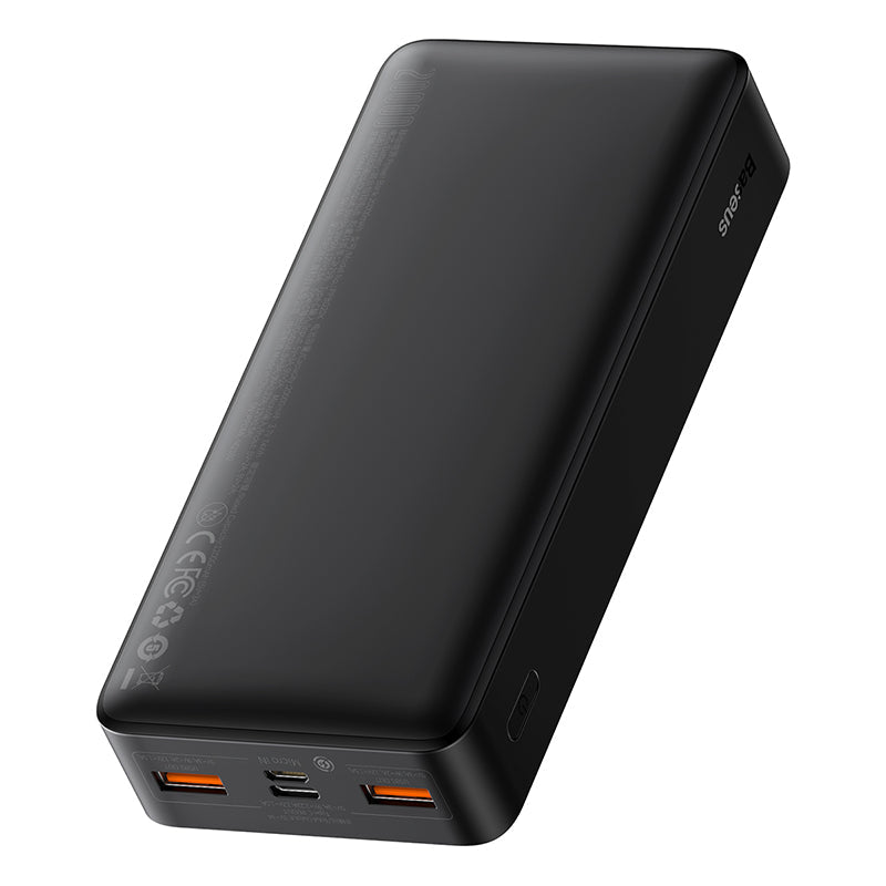 Baseus Bipow 20K 20W 4-Port Power Bank with Digital Display (Black)