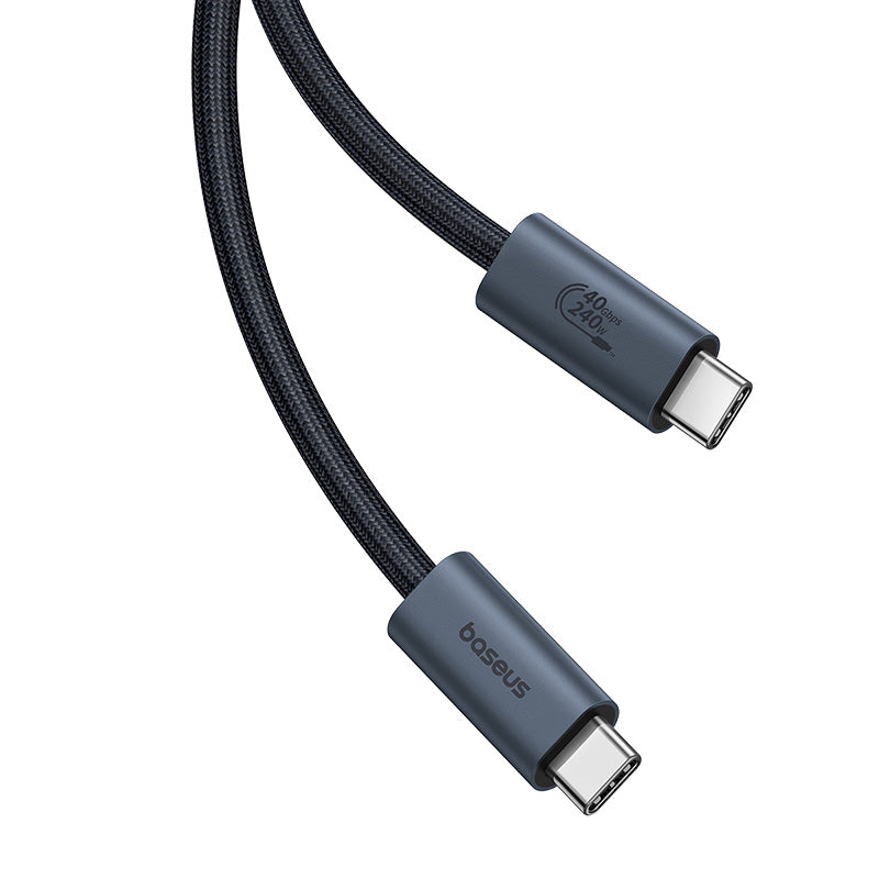 Baseus Flash Series Gen2 USB4 Type-C to Type-C Charging Cable 240W 1M Black