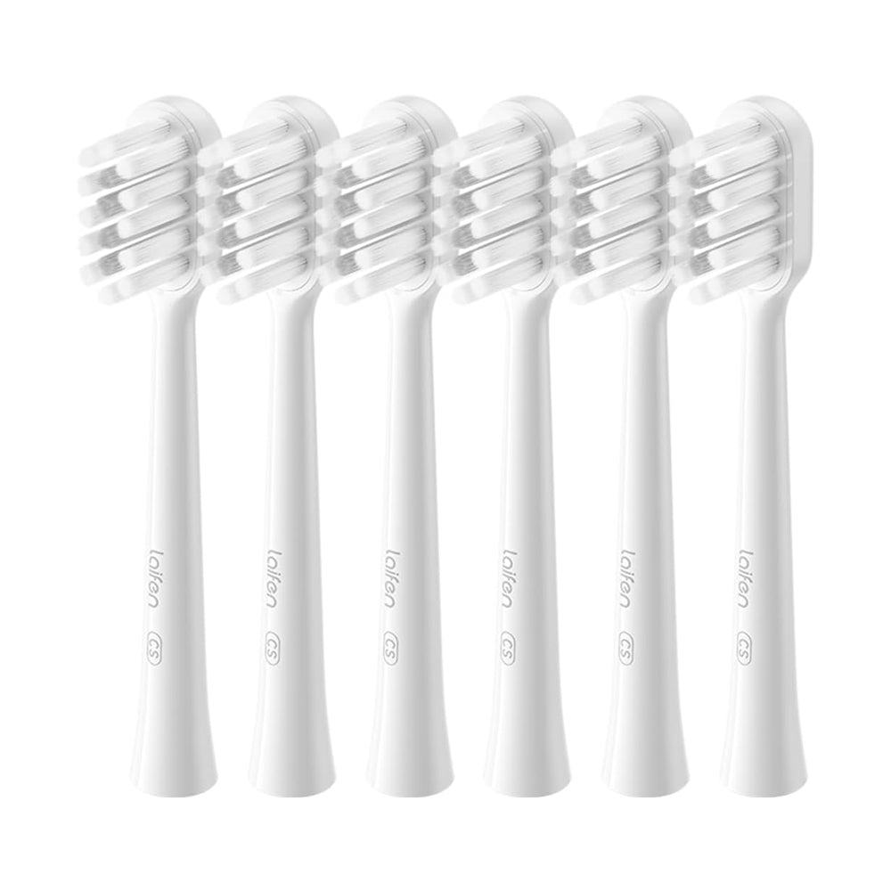 Laifen Wave Electric Toothbrush Heads (6 Pack)