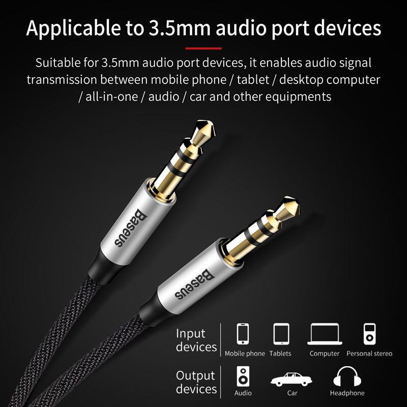 Baseus Yiven 3.5mm to 3.5mm Cable