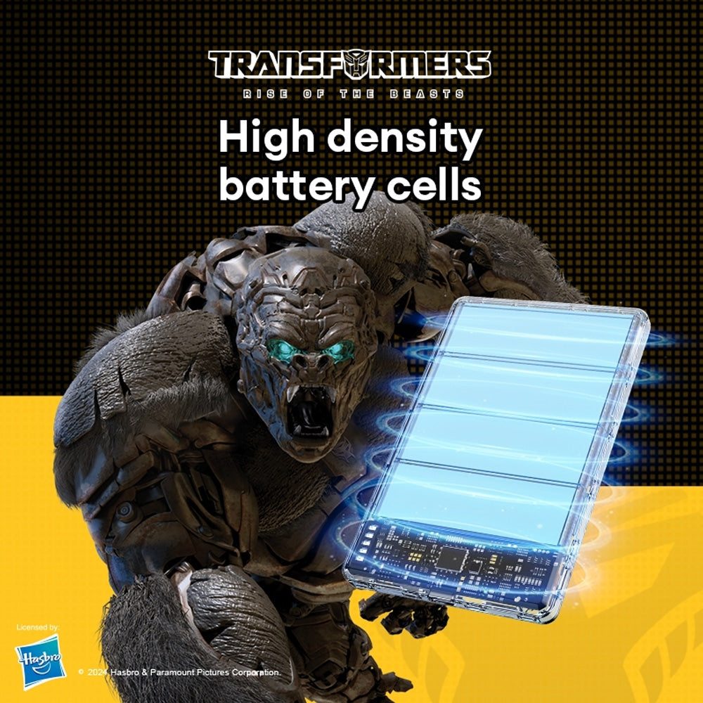 Transformers Magnetic Wireless Charging 5K 20W Power Bank (Yellow)
