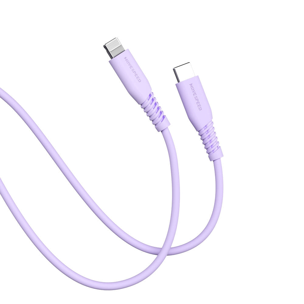 MOVESPEED Colorful Type-C to Lightning Charging Cable 60W 1.2M