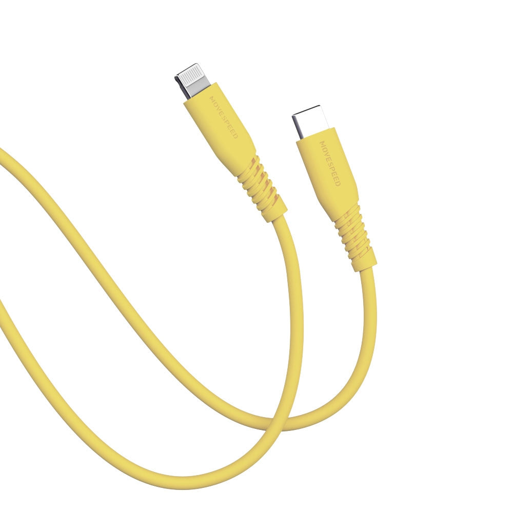 MOVESPEED Colorful Type-C to Lightning Charging Cable 60W 1.2M