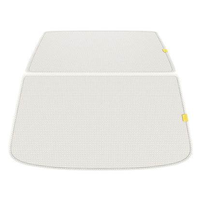 Baseus T-Space Series Car Skylight Sunshade For Tesla Model 3 Double Layer Version Moon White