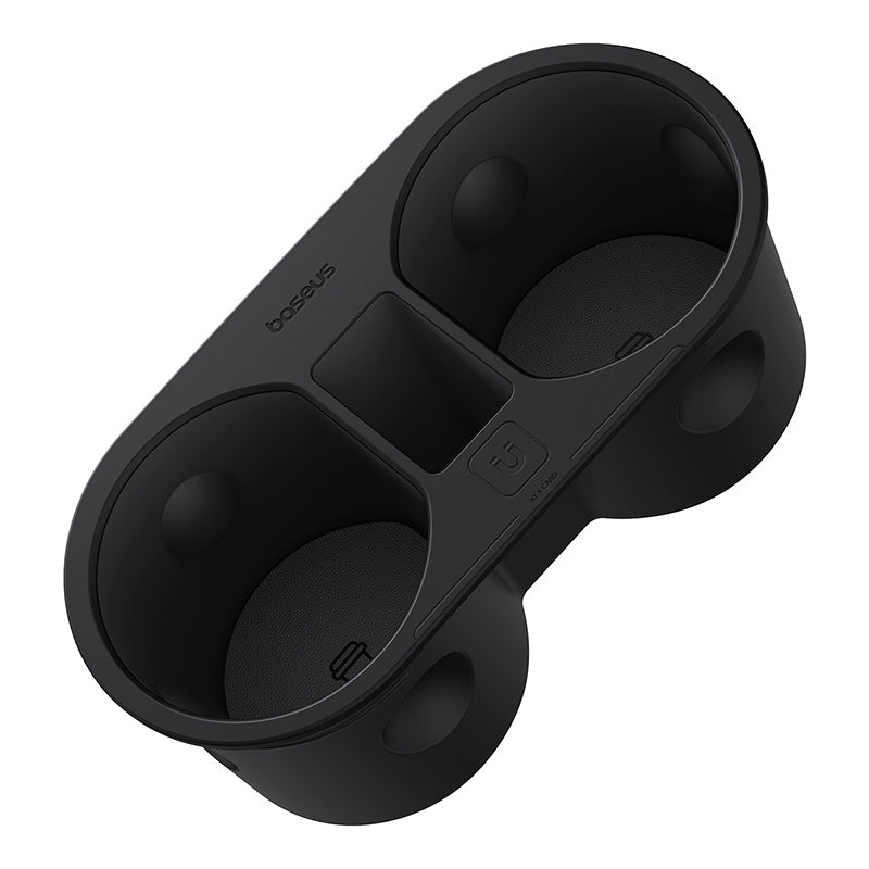 Baseus T-Space Series Cup Holder for Tesla Cluster Black