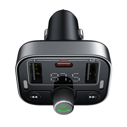 Baseus S-09 Pro Series Car FM Transmitter-Cluster Black