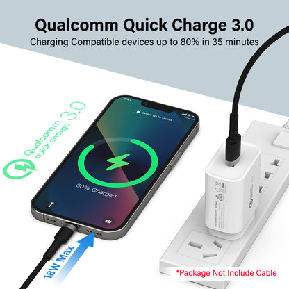 iQuick USB-A Charger 18W (White)