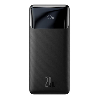 Baseus Bipow 10K 15W 4-Port Power Bank with Digital Display (Black)