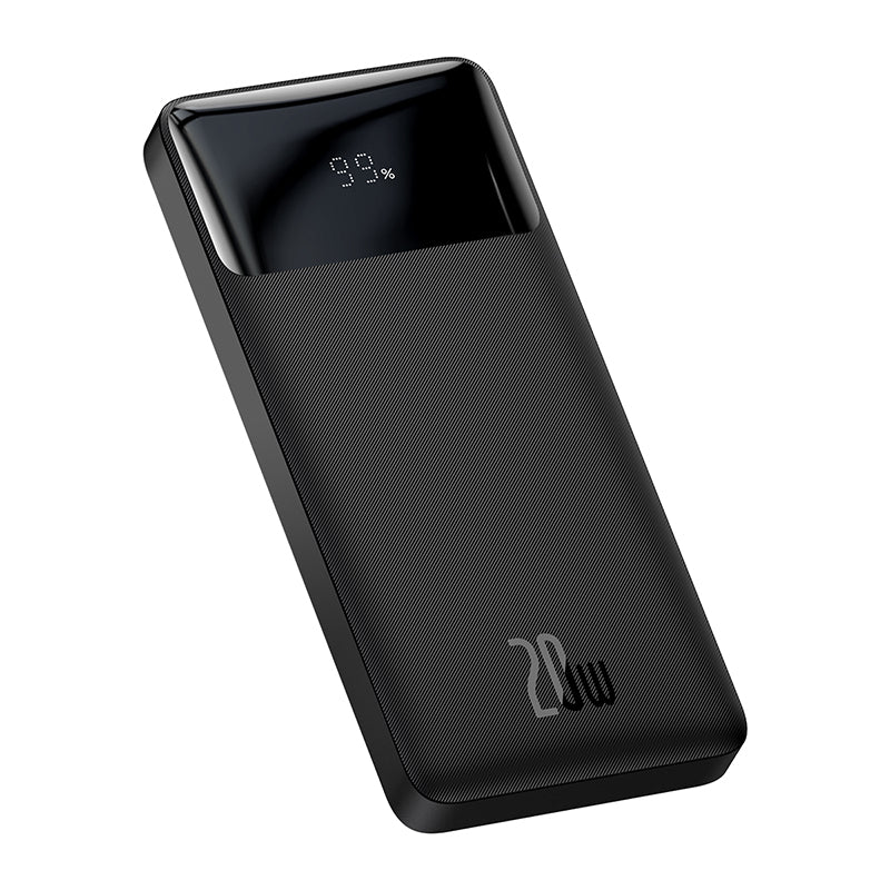 Baseus Bipow 10K 15W 4-Port Power Bank with Digital Display (Black)