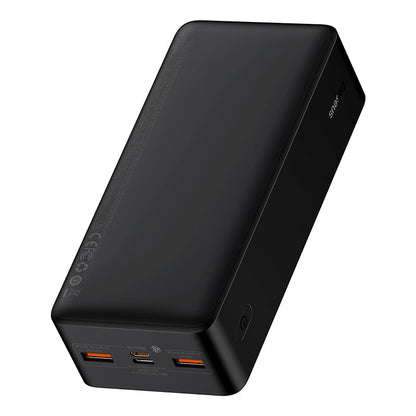 Baseus Bipow 30K 20W 4-Port Power Bank with Digital Display (Black)