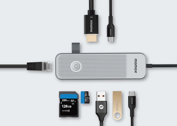 ONELINK 8 in 1 mutil-funtion USB-C hub DH18