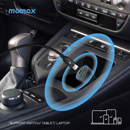 MoVe 67W Dual Output Car Charger (with charging cable DL16) UC16GSL