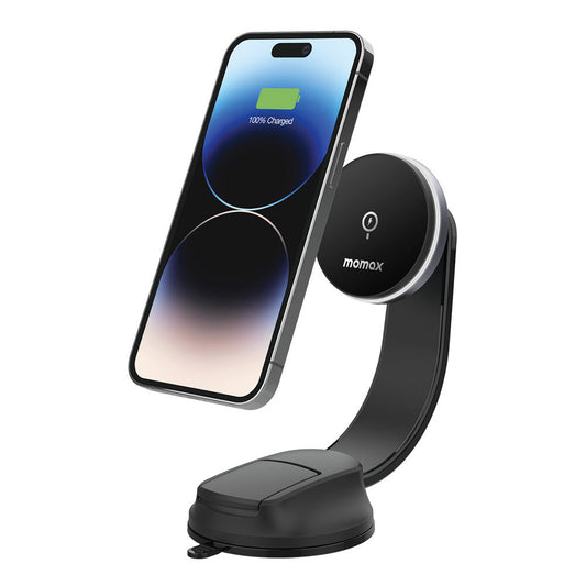 Q.Mag Mount 5 15W magnetic wireless charging car mount (Suction cup mount) CM25B