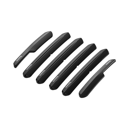 Baseus T-Space Bumper Guard Kit For Tesla Model 3/Y-Cluster Black (Pack of 6)