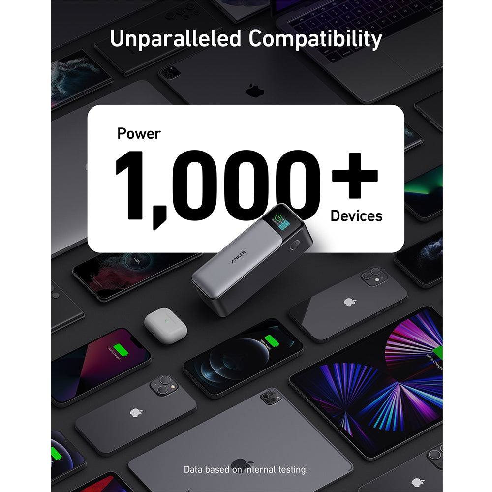 Anker 737 20K 140W 3-Port Laptop Power Bank with Digital Display