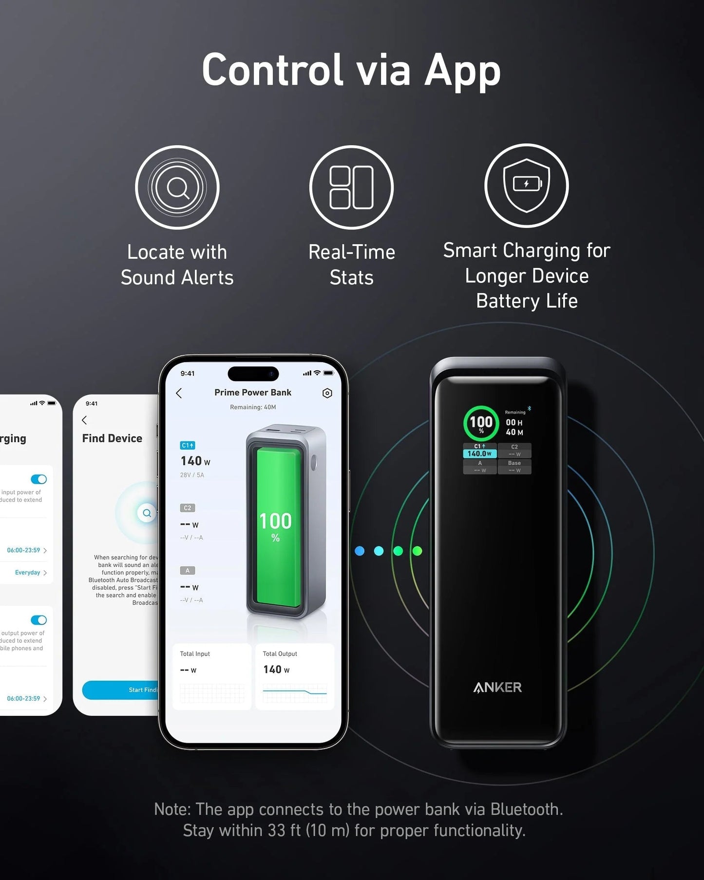 Anker Prime 27K 250W 3-Port Power Bank with Digital Display