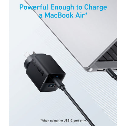 Anker 323 2-Port Charger 33W (Black)