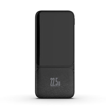 iQuick Power Square 10K 22.5W Power Bank with Digital Display (Black)