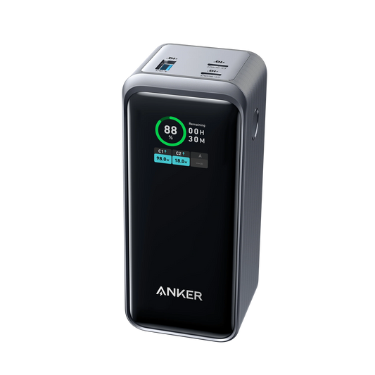 Anker Prime 20K 200W 3-Port Power Bank with Digital Display