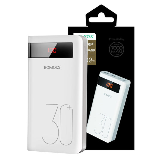 Romoss Sense8P+ 30K 18W Power Bank (White)