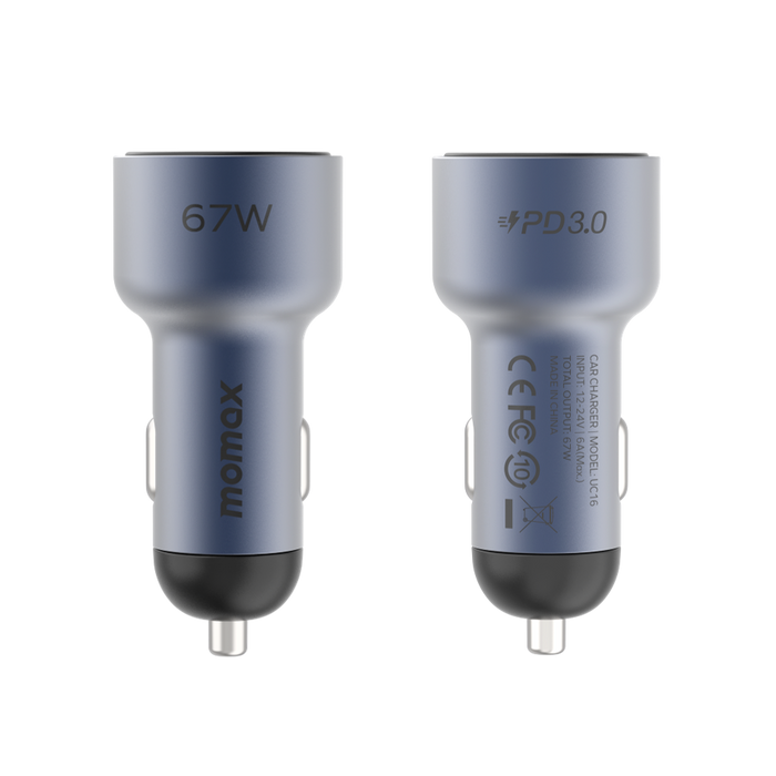 MoVe 67W Dual Output Car Charger (with charging cable DL16) UC16GSL